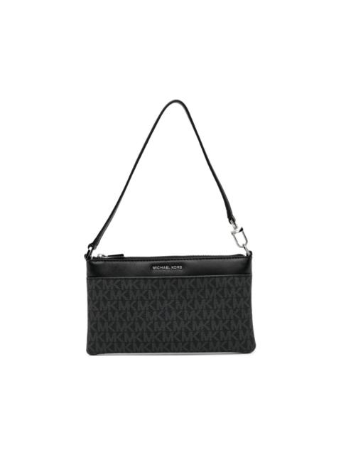 MICHAEL KORS Jet Set Medium Signature Logo Convertible Wristlet