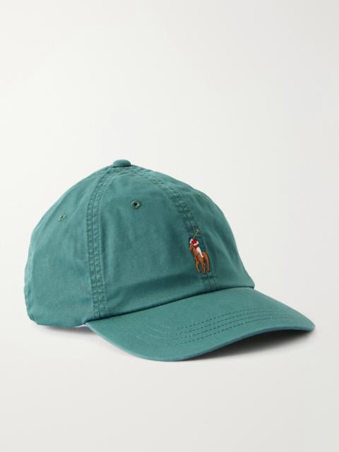 Polo Ralph Lauren Logo-Embroidered Cotton-Blend Twill Baseball Cap