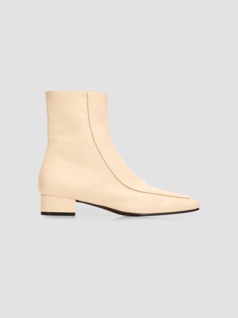 herbert levine Women's Shadow Ban 30MM Leather Boots - Soft Calf Stone