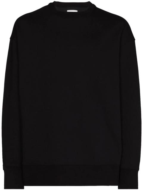 Y-3 Terry stripe-detail sweatshirt