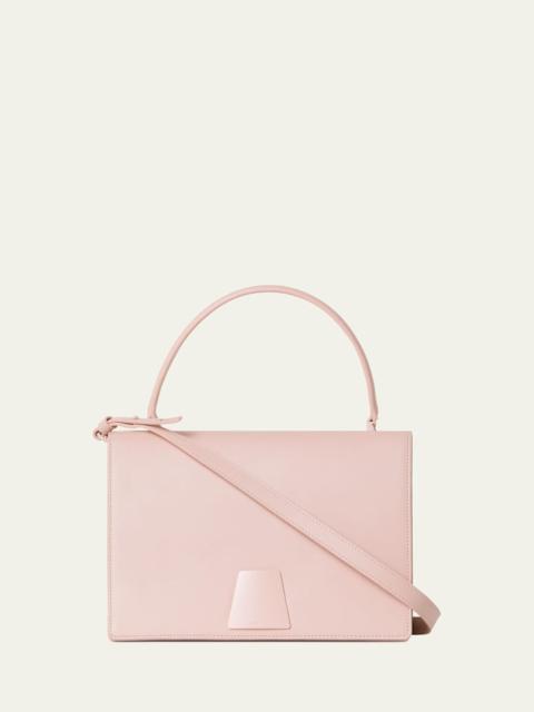 AKRIS Alice Flap Leather Crossbody Bag