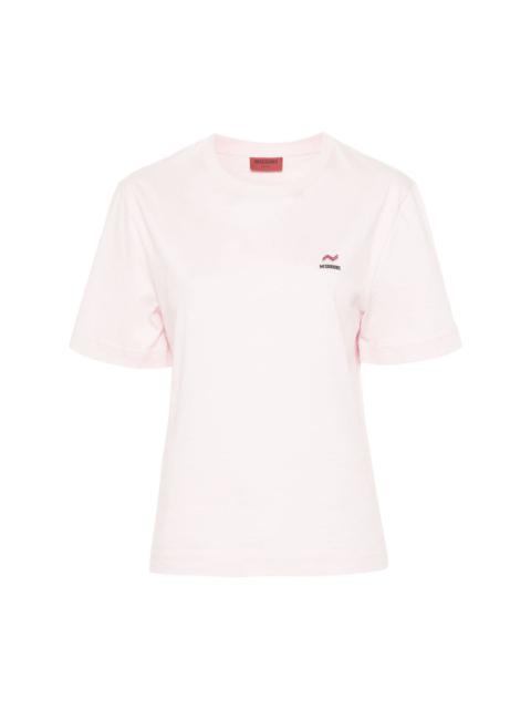 embroidered-logo cotton T-shirt