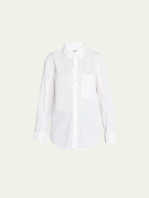 AMO Ruth Oversized Button-Front Shirt