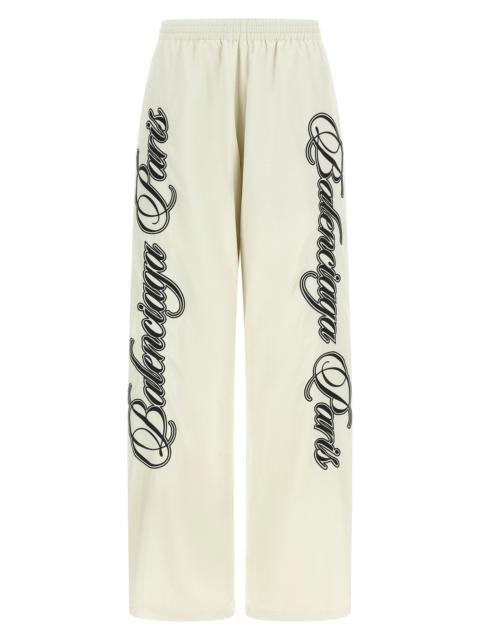 'Cursive' reversible pants
