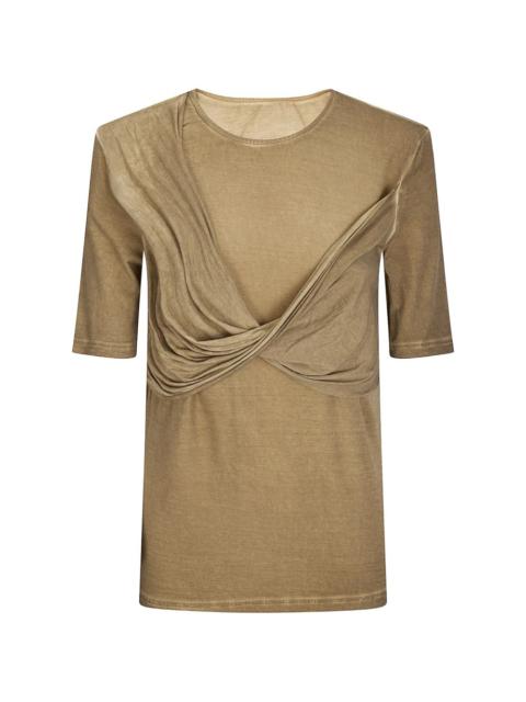 UMA WANG twisted T-shirt