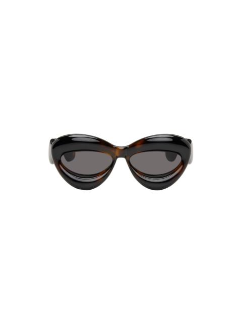 Loewe Tortoiseshell Inflated Sunglasses
