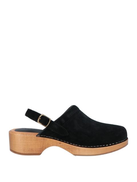RE/DONE Black Women's Mules And Clogs