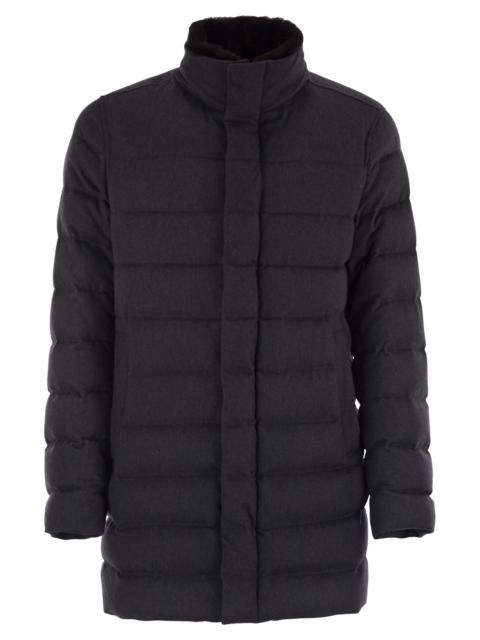 Herno Herno Men Down Jacket With Fur Collar