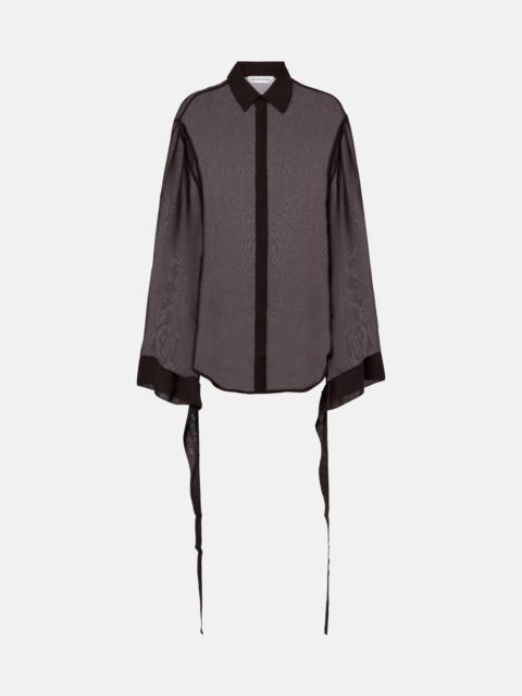 The Frankie Shop Verlin chiffon shirt