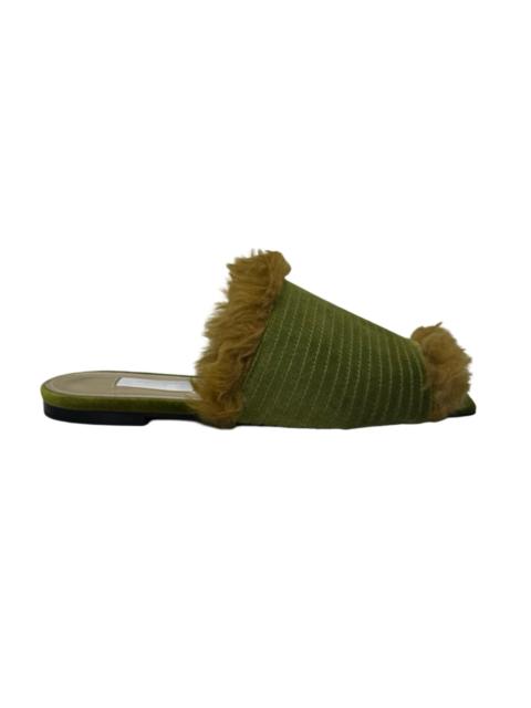 Suzanne Rae faux mink slide