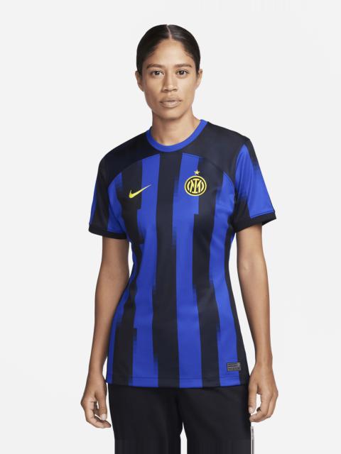 Nike Inter Milan 2023/24 Stadium Home Nike Women's Dri-FIT Soccer Jersey