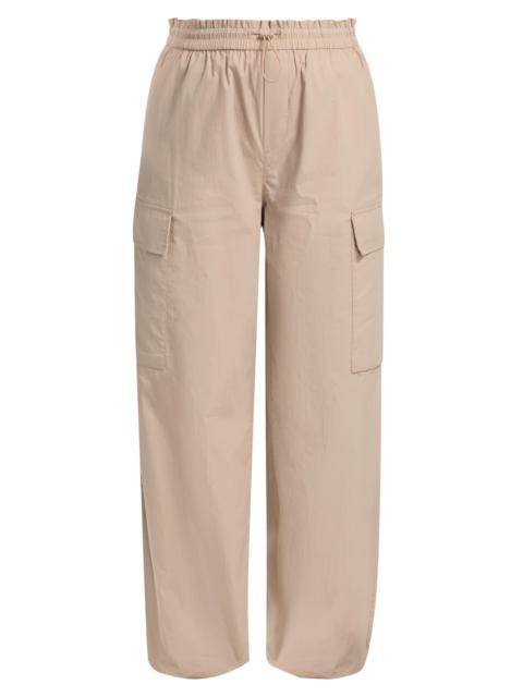rag & bone Women's Victoria Drawcord Cotton-Blend Cargo Pants - Taupe