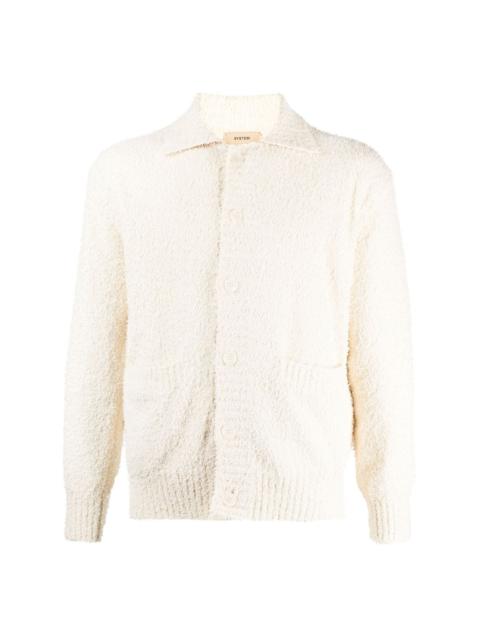 long-sleeve knitted cardigan