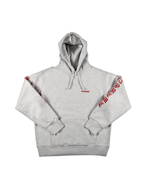 Supreme Peace Hooded Sweatshirt 'Ash Grey'