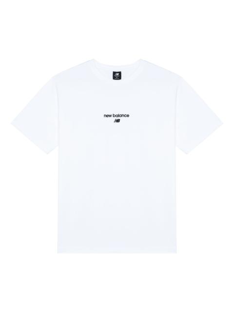New Balance New Balance Logo T-Shirt 'White' AMT22354-WT