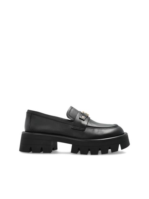 MICHAEL KORS chunky-sole leather loafers