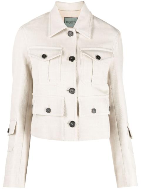 DURAZZI MILANO multi-pocket cropped jacket