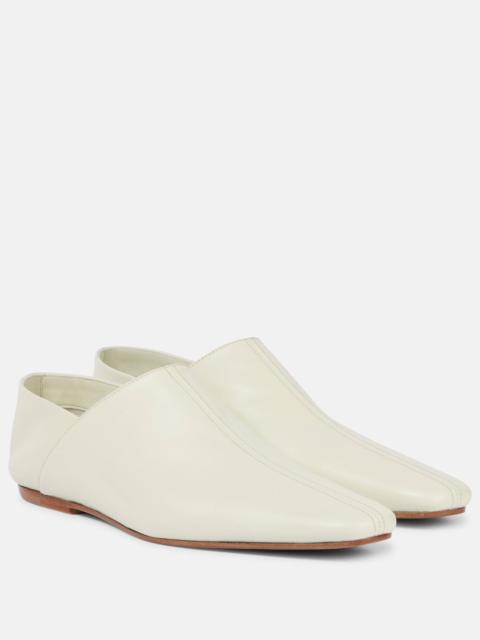 Dries Van Noten Leather slip-on shoes