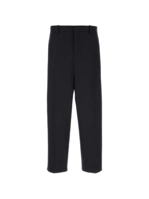 Jil Sander midnight-blue trousers