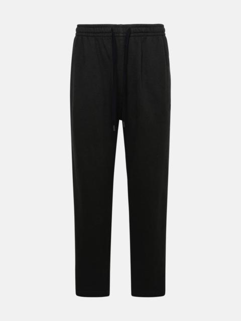 Black cotton Mailesco pants