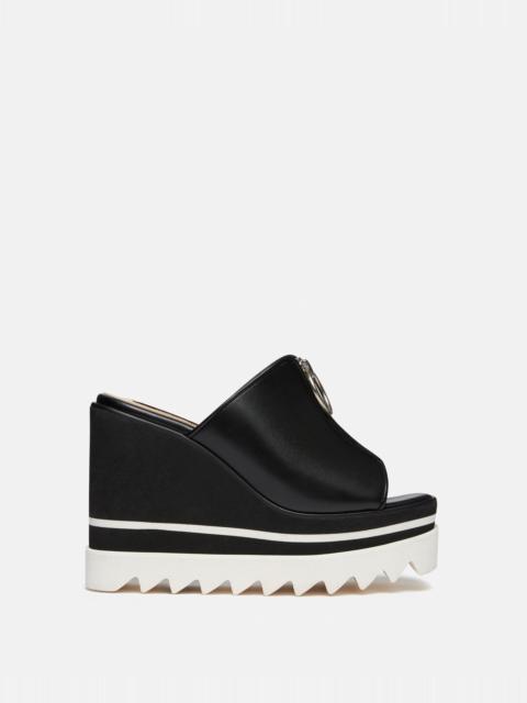 Stella McCartney Sneak-Elyse Zip Slide Wedge Sandals