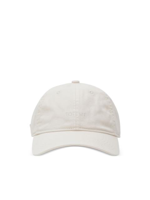 TOTEME logo-embroidered cap