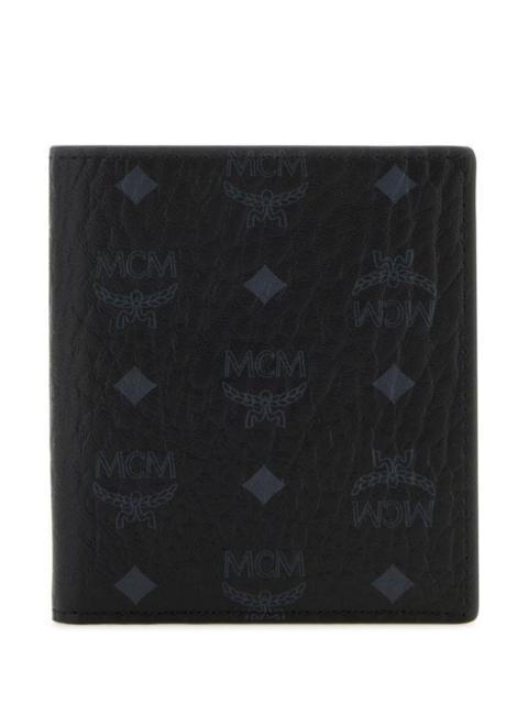 MCM Printed canvas wallet