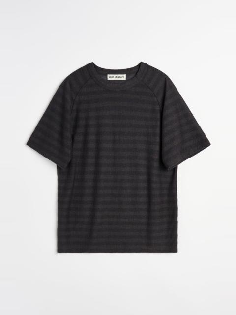 Our Legacy Arcade T-Shirt Night Soil Veil Wool Stripe