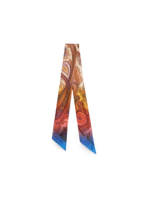 Etro paisley-print degradé scarf