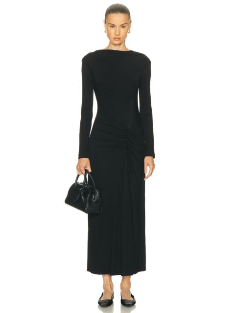 SIMKHAI Ferrera Longsleeve Midi Dress