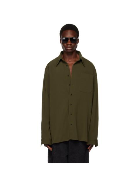 SSENSE Exclusive Khaki Oversized Shirt