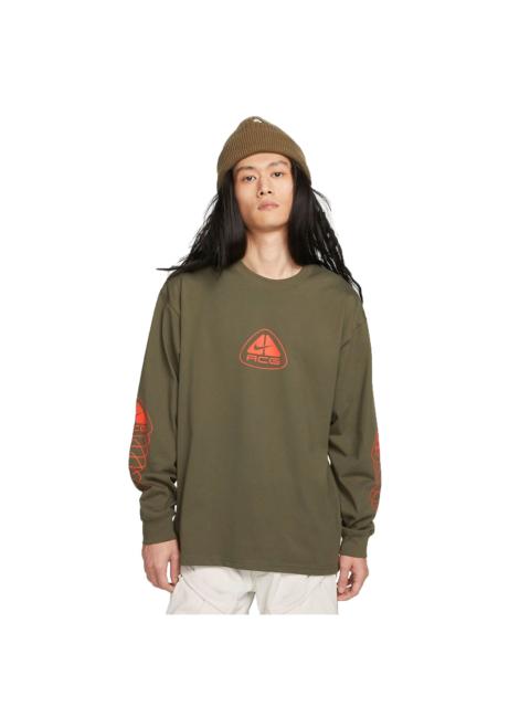 Nike Nike ACG Long Sleeve Tee 'Olive Green' DX9455-325