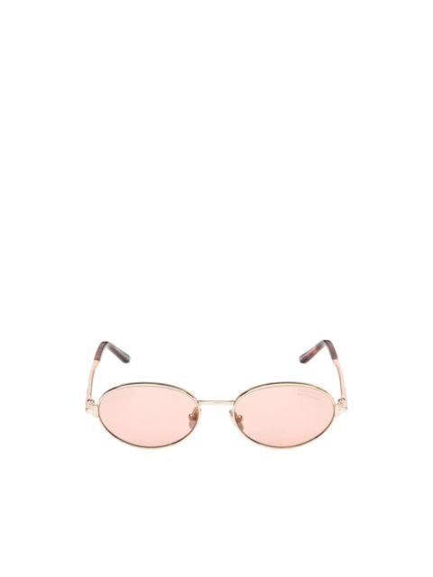 TOM FORD Gina-02 oval-frame sunglasses