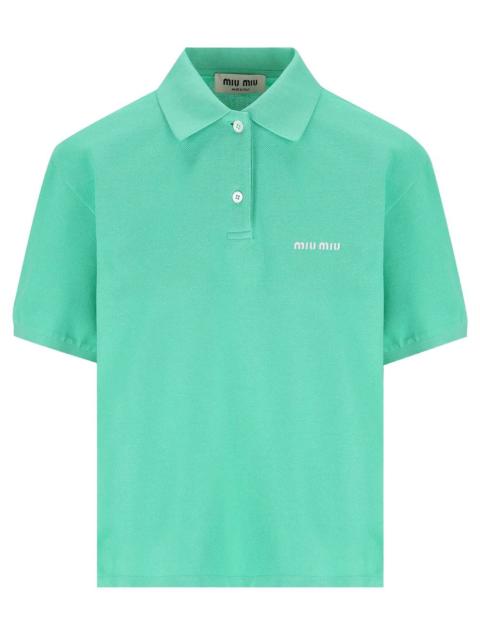 Miu Miu COTTON PIQUÉ POLO