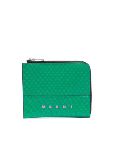 Marni logo-print wallet