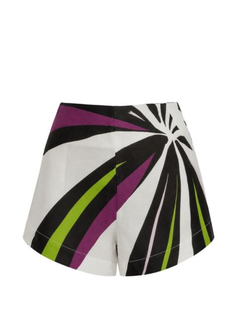 CALA de la CRUZ Bahamas graphic-print shorts