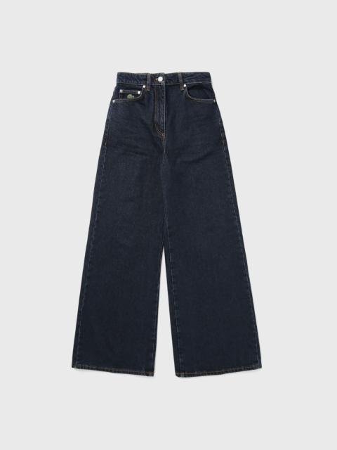LACOSTE Wide Fit High Waist Jeans