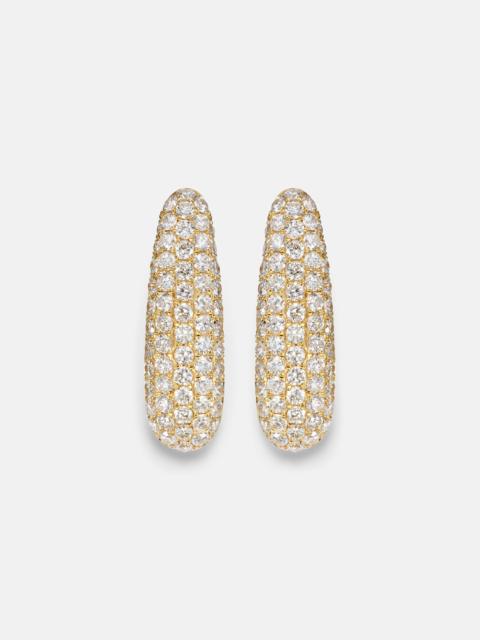 ANITA KO Claire Petite 18kt gold earrings with diamonds