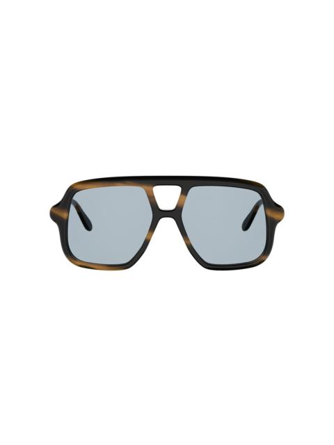Loewe Slim Square-Frame Acetate Sunglasses