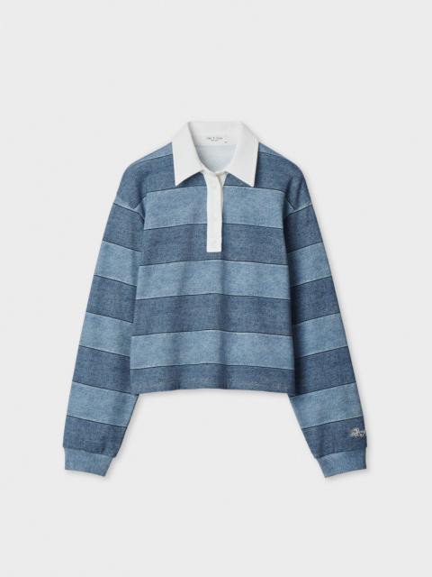 rag & bone rb Miramar Rugby Polo Cotton Terry