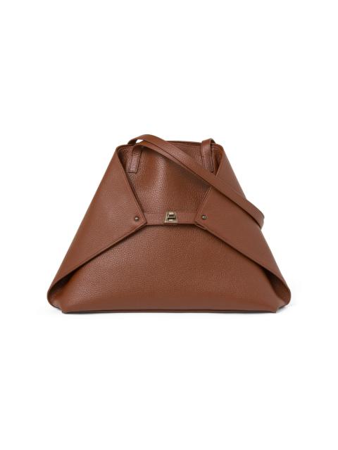 AKRIS Women's Ai Medium Leather Tote - Caramel