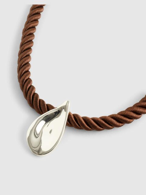 Madewell Droplet Pendant Cord Necklace