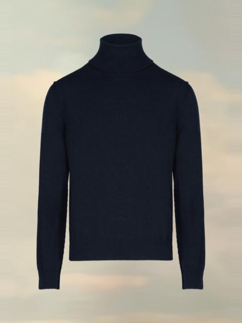 High-Neck Cashmere Sweater