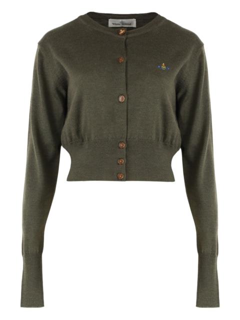 Vivienne Westwood Bea orb logo cardigan