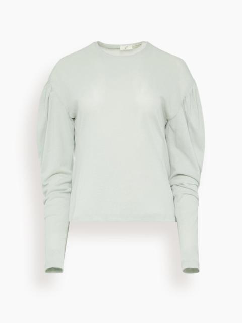 BITE Studios Dropped Shoulder Top in Stone Blue