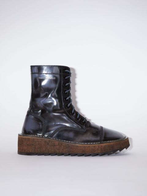 Acne Studios Platform boots - Dark grey