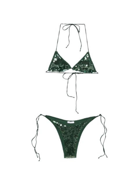 Oséree Marylin sequinned bikini