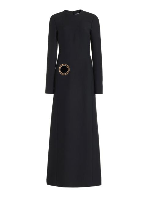 GABRIELA HEARST Cadell Dress in Silk Wool Cady