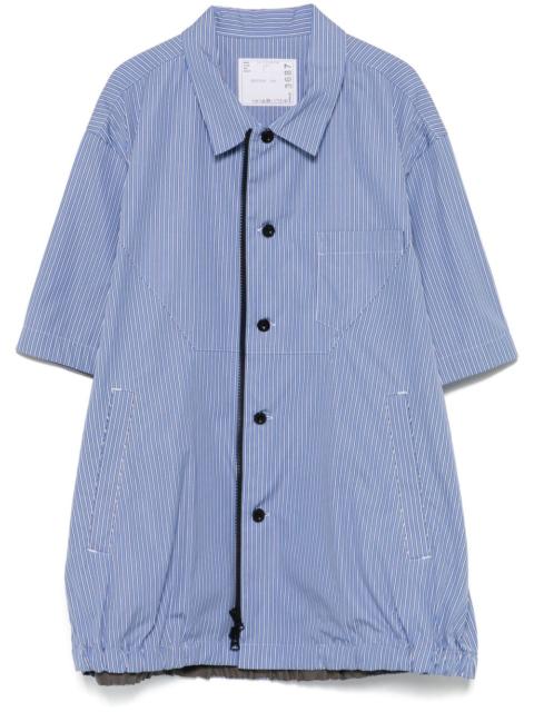 sacai striped shirt