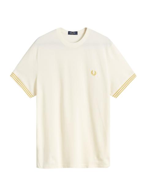 Fred Perry Striped Cuff T-Shirt